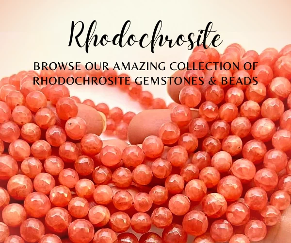 Shop Natural Rhodochrosite Gemstones & Beads